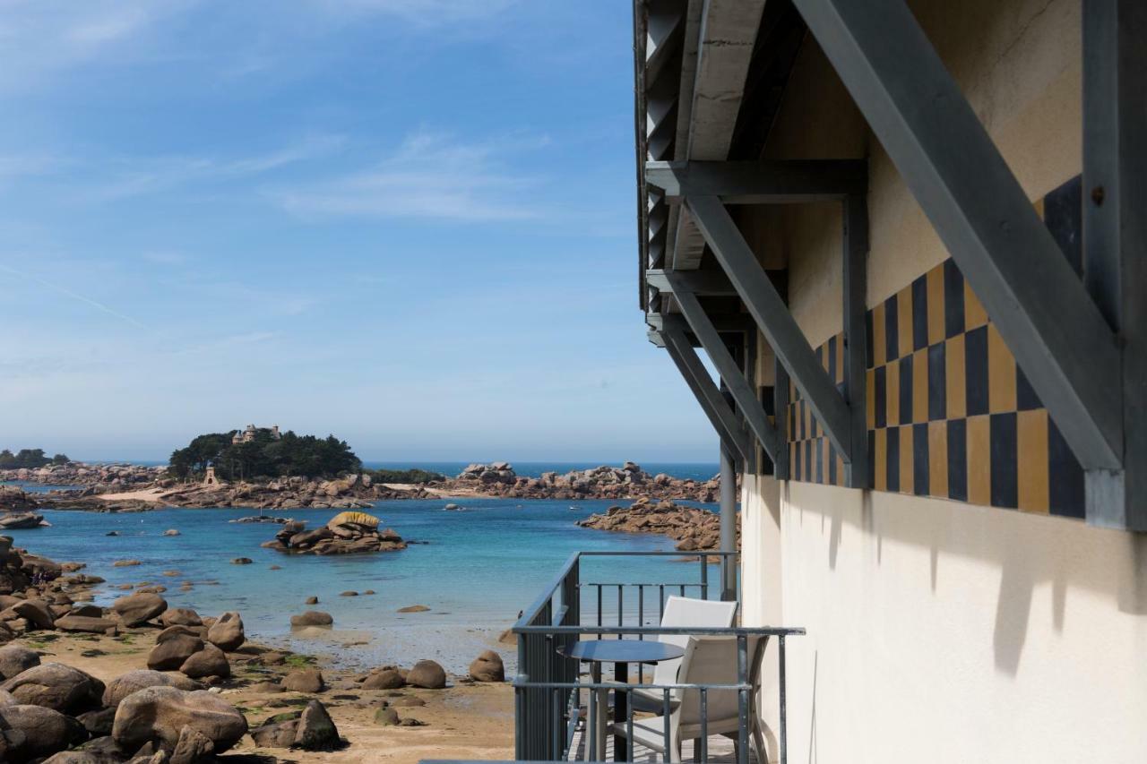 Hotel Castel Beau Site Perros-Guirec Exterior foto